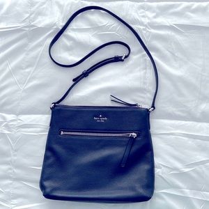 Kate Spade Navy Blue Crossbody - Like New